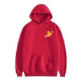 thumbnail image 1 of JMSUN Quackity Merch Planet Duck Printed Pullover Sweatshirts Hoodies Tops Merch Hoodie Sweatshirt Men/Women XXS-3XL, 1 of 2