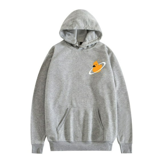 JMSUN Quackity Merch Planet Duck Printed Pullover Sweatshirts Hoodies Tops Merch Hoodie Sweatshirt Men/Women XXS-3XL