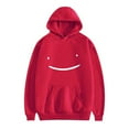 thumbnail image 1 of JMSUN Unisex Dreamwastaken Dream Smile Hoodie Sweatshirts Dream Team SMP Novelty Hooded Tracksuit Pullover Sweatshirt, 1 of 2