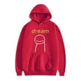 thumbnail image 1 of JMSUN Unisex Dreamwastaken Dream Smile Hoodie Sweatshirts Dream Team SMP Novelty Hooded Tracksuit Pullover Sweatshirt, 1 of 2