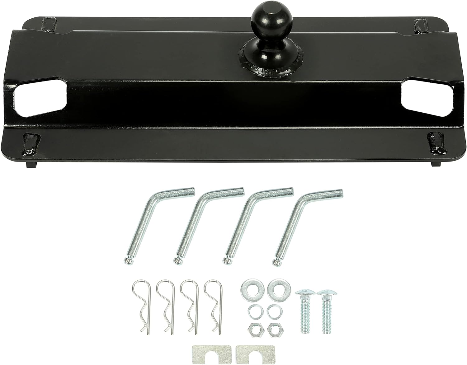 JMTAAT 5th Fifth Wheel Trailer Gooseneck Hitch Ball Adapter Plate for