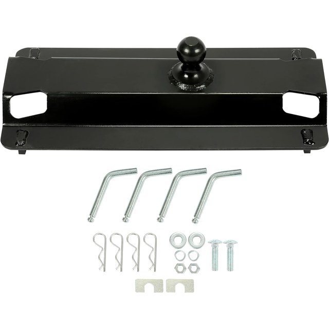 JMTAAT 5th Fifth Wheel Trailer Gooseneck Hitch Ball Adapter Plate for