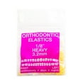 JMU Orthodontic Elastics 1/8 Heavy 6.5 oz 100 Pack Intraoral Elastic