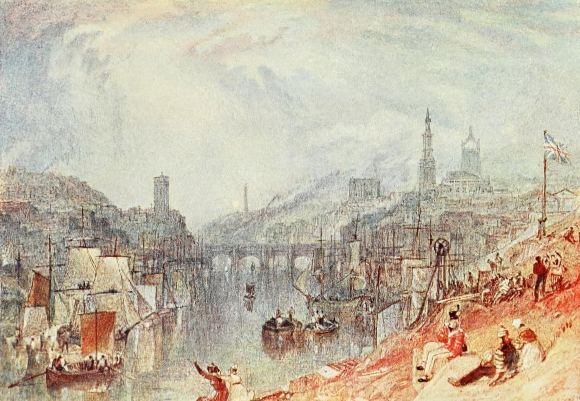 JMW Turner 1905 Newcastle Canvas Art - JMW Turner (18 x 24)