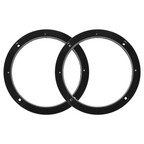 JMXIANG 1 Pair Universal 6.5 Inch Car Speaker Spacer Ring Plastic Mounting Bracket Speaker Ring Extending Spacer For Car Audio System