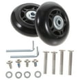 JMXIANG 1 Set Flexible Luggage Wheel Suitcase Swivel Caster Replacement
