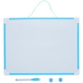 JMXIANG 1 Set of Double Sided Dry Erase Whiteboard Erasable Message