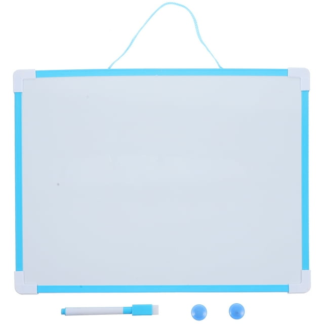 JMXIANG 1 Set of Double Sided Dry Erase Whiteboard Erasable Message