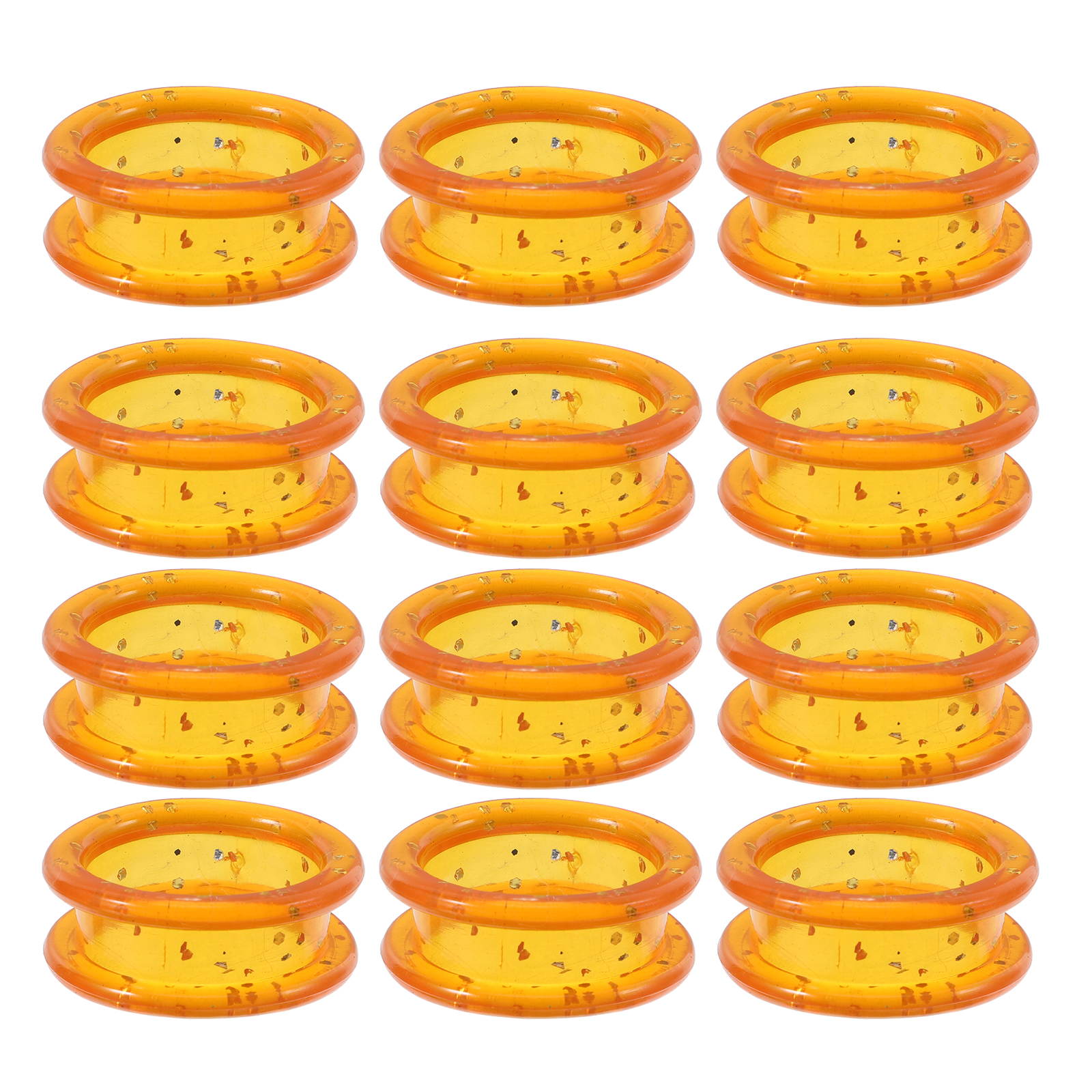 JMXIANG 12pcs Soft Silicone Scissors Finger Ring Rubber Dog Grooming ...