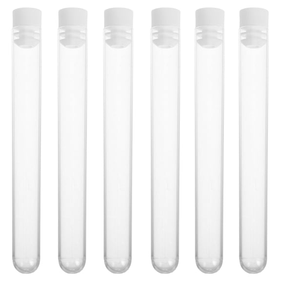JMXIANG 15pcs Reusable Eyelash Wand Tubes Plastic Test Tubes Mascara Wand Tubes Without Brush Makeup Brush Tubes Empty Mascara Brush Eyelash Brush Makeup Applicator Tool Tubes