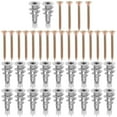JMXIANG 20 Sets Selfdrilling Drywall Anchor And Screws Set Hollow Wall