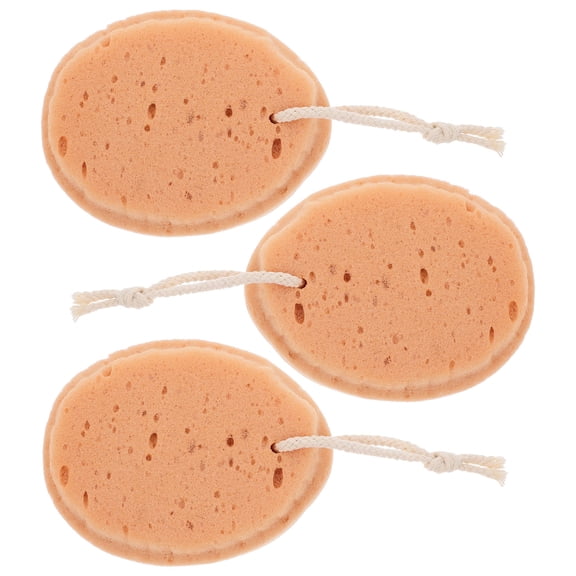 JMXIANG 3pcs Baby Bath Sponges Gentle Exfoliating Body Scrubber Soft Shower Sponge For Newborns Toddlers And Adults Kids And Baby Bath Accessories