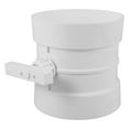 JMXIANG Airflow Control Valve Backdraft Damper Valve Airflow Ducting