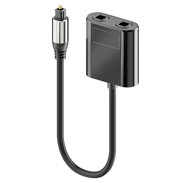 JMXIANG Audio Splitter Optical Splitter Convenient Audio Splitter