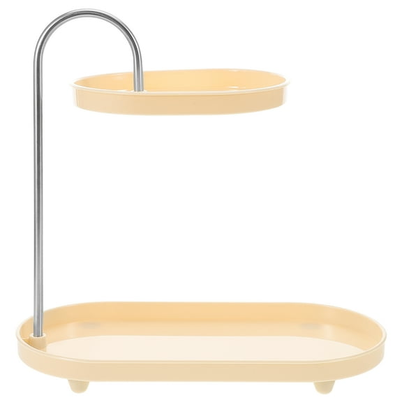 JMXIANG Bathroom Countertop Organizer Makeup Cosmetics Storage Rack Dressing Table Skincare Organizer Cosmetic Display Case Make Up Organizer