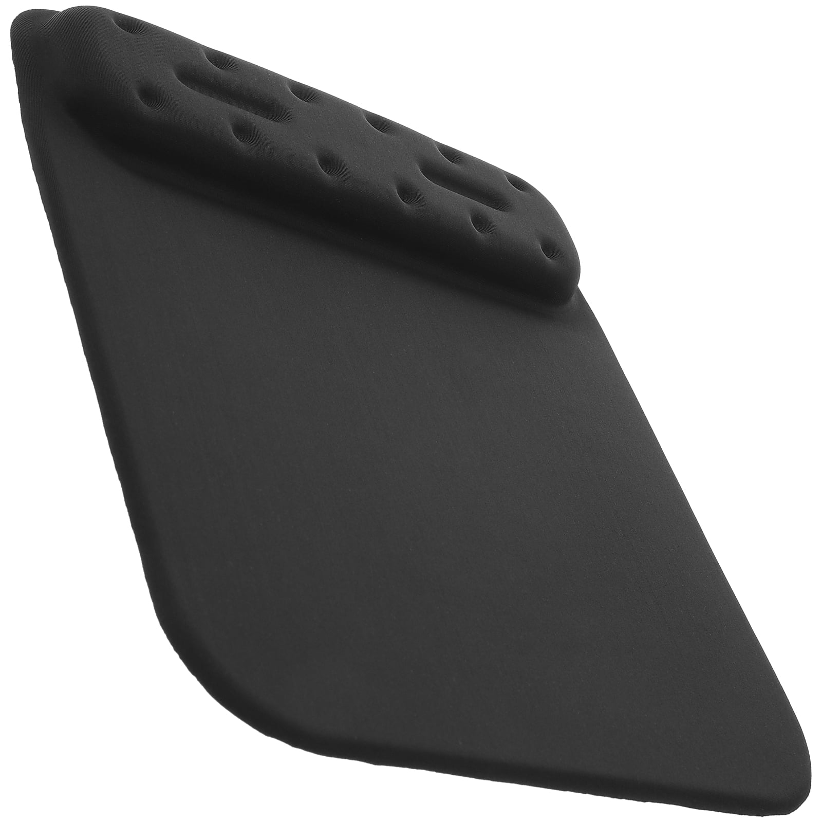 Mouse Pad Large Mouse Pad Mat with Wrist Rest Gel Support Comfort Memory Non Slip Base for Laptop PC Computer Desktop (Black)
