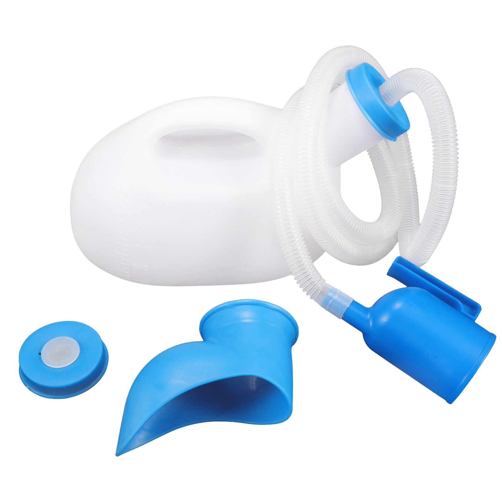 JMXIANG Portable Urinal Large Capacity Spill Proof Urinal Men Urine Bottle for Hospital with Lid