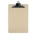 JMXIANG Standard A4 Size Hardboard Clipboard FolderLow Profile Clip for