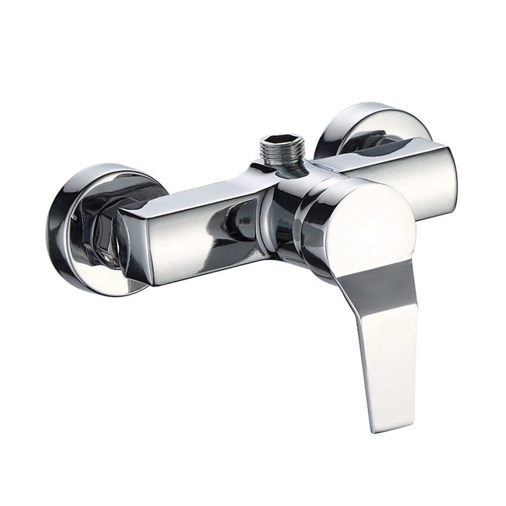 JMXIANG Wall Mounted Bathroom Faucet Mixer Tap Bath Tub Shower Faucets Single Handle Cold And ...