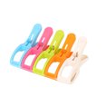 thumbnail image 1 of JMYHOAM 5 Pack Colorful Plastic Clothespins, Elastic Drying Clothespin Large Windproof Quilt Clip Multifunctional Plastic Clothespin Drying Clothespin Food Package Clips, 1 of 6