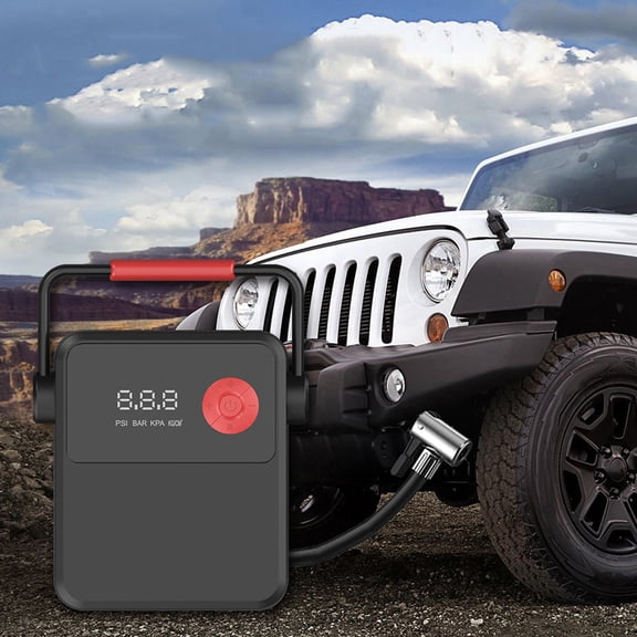 JMYHOAM Car Gadgets Car Mounted Blast Pump, Intelligent Digital Display LED Display Screen, Portable Tire Pressure Detection, Blast Pump for Vehicles Car Accessories on Clearance