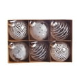 JMYHOAM Christmas Balls 6 Pcs Christmas Tree Decorative Ornaments for
