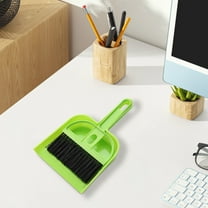 JMYHOAM Clean Gadgets Plastic Mini Besom and Dustpan Mini Cleaning Brush with Dustpan Set Desktop Cleaning Accessories Cleaning Supplies