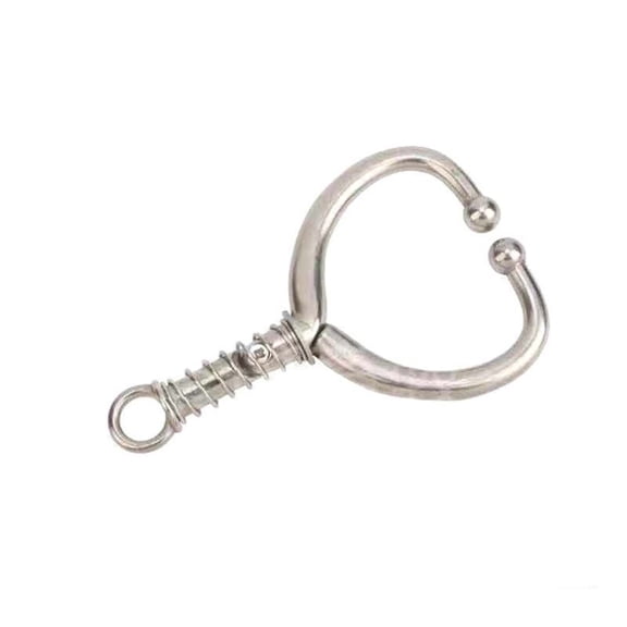 JMYHOAM Home Gadgets Bull Nose Ring Stainless Steel No-Punch Spring Loop Bull Nose Pliers Bull Nose Ring Bull Nose Clip Bull Nose Retainer Bull Nose Traction Buckle Tools on Sale and Clearance
