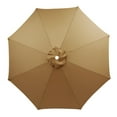 thumbnail image 1 of JMYHOAM Home Gadgets Garden Umbrella Outdoor Stall Umbrella Beach Sun Umbrella Replacement Cloth 118 Inch Diameter With 8 Bones Tools, 1 of 4