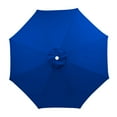 thumbnail image 1 of JMYHOAM Home Gadgets Garden Umbrella Outdoor Stall Umbrella Beach Sun Umbrella Replacement Cloth 118 Inch Diameter With 8 Bones Tools, 1 of 4