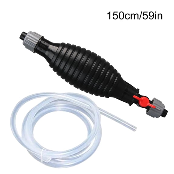 JMYHOAM Home Gadgets Multifunctional Suction Pump Manual Delivery Pump Portable Siphon Pump Suitable for Gas Gasoline and Other Fluids without Clamp Red Rotary Valves Tools on Sale and Clearance