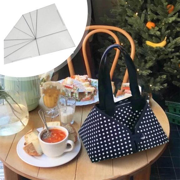 JMYHOAM Home Gadgets Storage Basket Template Multi-functional Patchwork Sewing Ruler DIY Quilting Template Used for Sewing Pattern Template Home Sewing Art Crafts Tools on Sale and Clearance