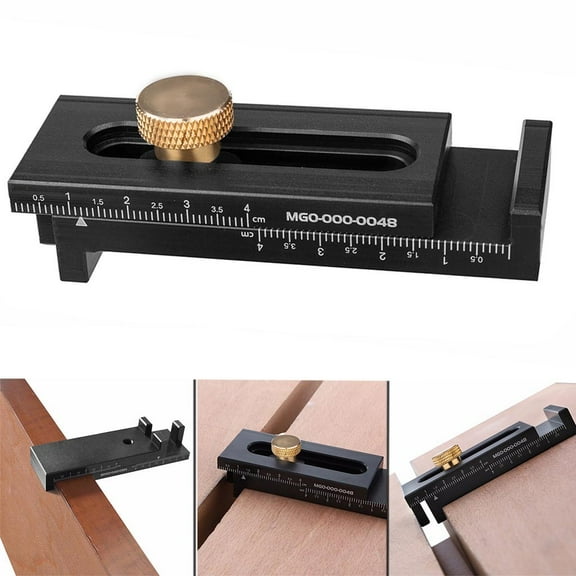 JMYHOAM Home Gadgets Woodworking Feeler Ruler Saw Seam Gauge Gaps Slots Adjuster Regulator Hand Tools Tools on Sale and Clearance