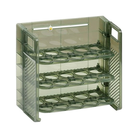 JMYHOAM Flash Deals Home and Kitchen Record Storage Date Eggs Storage Container with Time Scale Foldable and Flip Eggs Container Doesn't Take Up Space Multi-Layer Storage