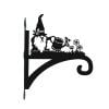 JMYHOAM Home Storage Popular Outdoor Courtyard Metal Chandelier Balcony Suspension Bracket Iron Flower Basket Hanging Basket Birdcage Hook