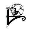 JMYHOAM Home Storage Popular Outdoor Courtyard Metal Chandelier Balcony Suspension Bracket Iron Flower Basket Hanging Basket Birdcage Hook