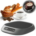thumbnail image 1 of JMYHOAM Kitchen Gadgets Coffee Mug Warmer Fastest Heating Highest Temperature Coffee Cup Warmer for Desk Auto Shut Off 3 Temp Settings 1-8H Timer Smart Electric Beverage Warmer Home and Kitchen, 1 of 9