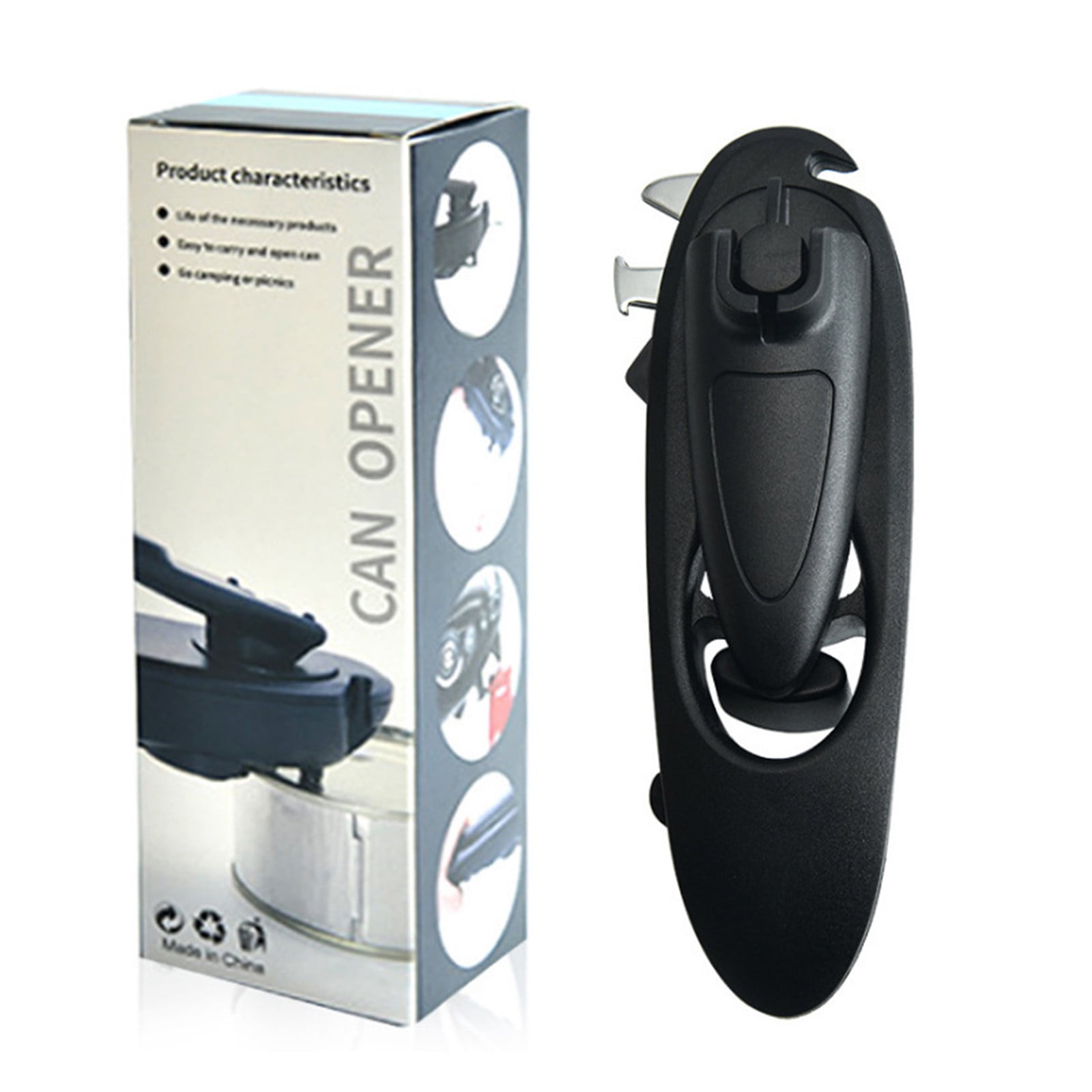 JMYHOAM Multi Purpose Bottle Opener Can Opener Hand Cranked Laborsaving Beer Bottle Cap Can