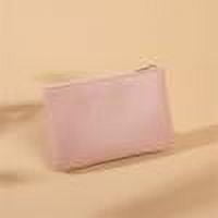 JMYHOAM New Lychee Pattern Zipper Coin Purse-thin Short Card Coin Key Organizer Pouch Bag Storage
