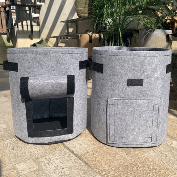 JMYHOAM Planter Bags Nonwoven Garden Bag Vegetable Potato Planting Bags Pot Gardening tools