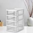 thumbnail image 1 of JMYHOAM Storage Containers Desktop Storage Box, Transparent Small Drawer Desk, Plastic Mini Storage Box, Stationery Storage Box Home and Storage, 1 of 4