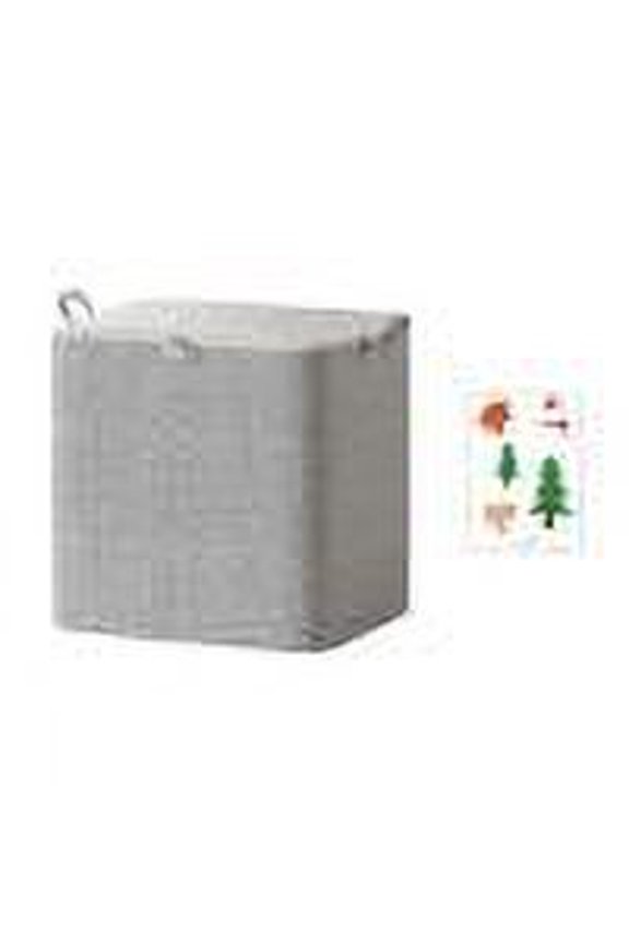 Storage Containers Non-woven Zipper Storage Bag Moving Quilt Storage Basket Travel Large-capacity Clothing Storage Bag Home and Storage