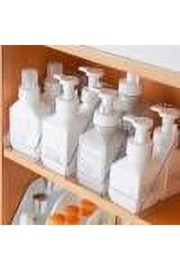 Storage Containers Plastic Slanted Storage Organizer Bin for Countertop Pantry Refrigerator or Bathroom Versatile Compact Storage for Condiments Snacks and toiletries Home and Storage
