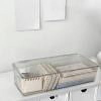 JMYHOAM Storage Containers Transparent Mask Stationery Storage Box Office Supplies Cosmetic Storage Box Desktop Storage Acrylic Organising Box Home and Storage