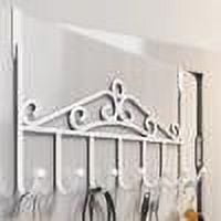 JMYHOAM Storage Gadget Behind The Door Hooks No Need to Punch Holes Wall Hanging Coat Rack Gods The Door Hangers Wall Hanging Sub Strong Non Marking Clothes Cap Coat Hooks Home and Storage