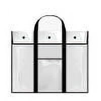 JMYHOAM Storage Gadget Carrying Handle Large Transparent Poster Board Bag for Artwork Board Supplies Charts and Teaching Materials Home and Storage