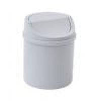 JMYHOAM Storage Gadget Household Desktop Trash Can, Small and Mini Trash Can with Lid,Desk Cleaning Bucket Home and Storage