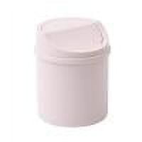 JMYHOAM Storage Gadget Household Desktop Trash Can, Small and Mini Trash Can with Lid,Desk Cleaning Bucket Home and Storage