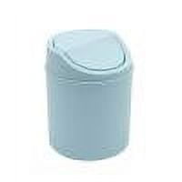 JMYHOAM Storage Gadget Household Desktop Trash Can, Small and Mini Trash Can with Lid,Desk Cleaning Bucket Home and Storage