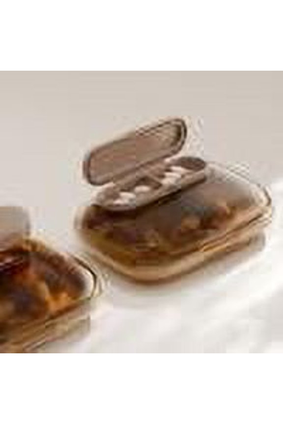 Storage Gadget Small Box Portable Package Three Meals A Day Mini Package Sealed Proof Package Days A Week 6 Squares Home and Storage